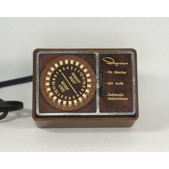 Vintage Ingraham Toastmaster Automatic 24 Hour Home Electronics Corded Timer - Picture 1 of 4